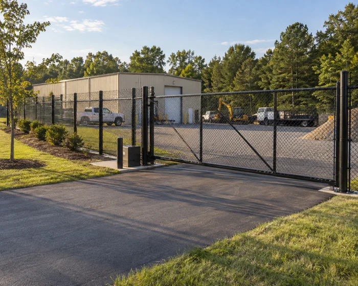 Commercial building serviced by SouthBound Fencing LLC